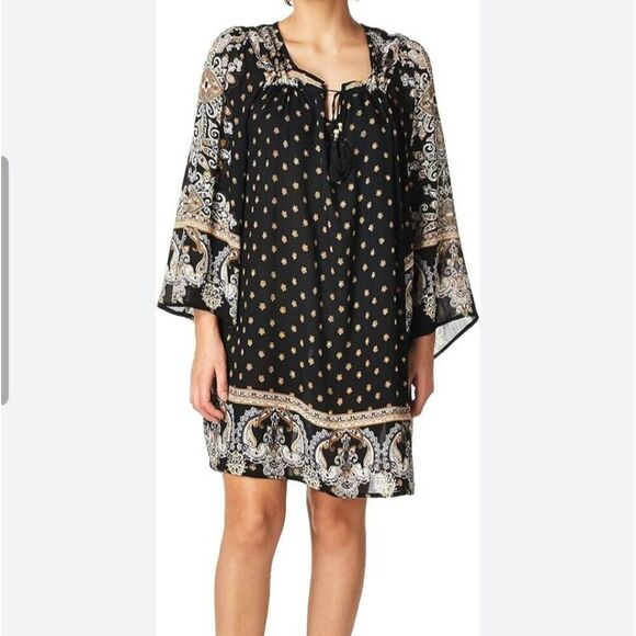 Angie Bell Sleeve Boho Style Dress - Picture 1 of 8